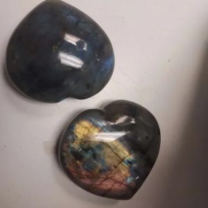 Product Image and Link for Labradorite Heart