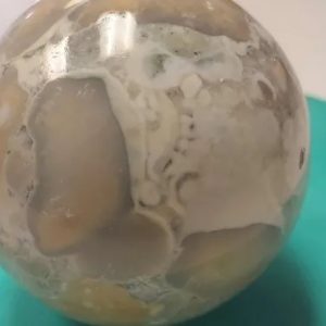 Product Image and Link for Flower Agate Sphere