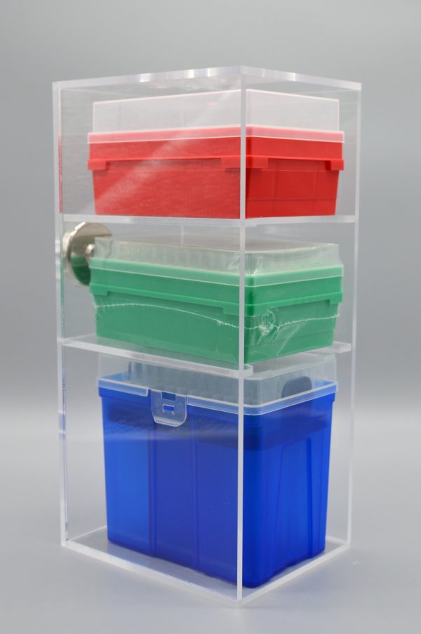 Product Image and Link for Pipette Tip Box Organizer for Micropippetes