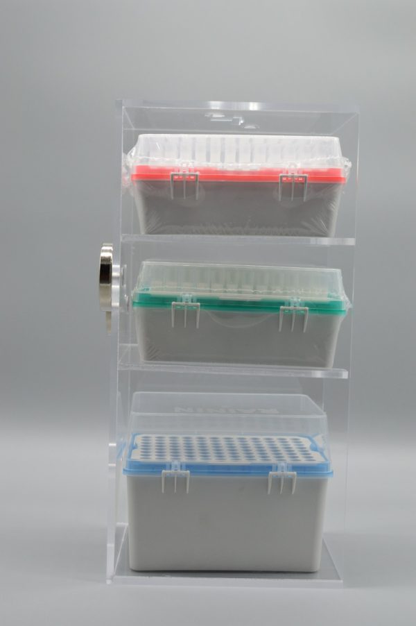 Product Image and Link for Pipette Tip Box Organizer for Micropippetes