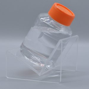 Product Image and Link for Round Media Bottle Angled Holder Inclined and Ergonomic