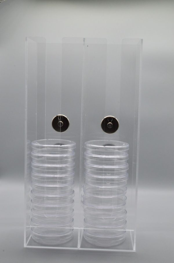 Product Image and Link for High Capacity Tissue Culture Petri Dish Dispenser and Organizer