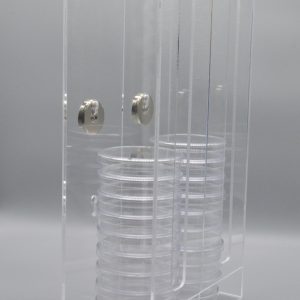 Product Image and Link for High Capacity Tissue Culture Petri Dish Dispenser and Organizer