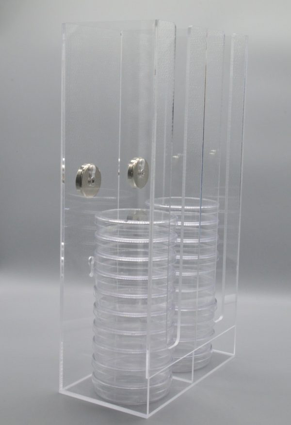 Product Image and Link for High Capacity Tissue Culture Petri Dish Dispenser and Organizer