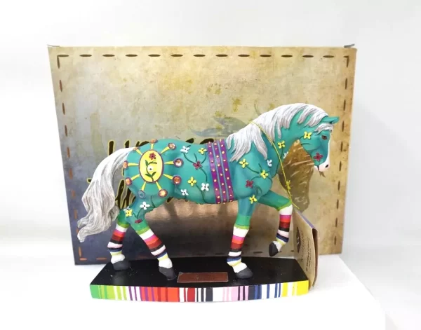 Product Image and Link for Mexican Folk Art Thoroughbred Horse of a Different Color