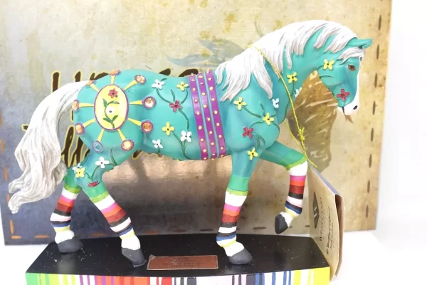 Product Image and Link for Mexican Folk Art Thoroughbred Horse of a Different Color