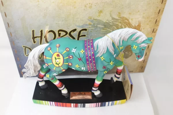 Product Image and Link for Mexican Folk Art Thoroughbred Horse of a Different Color