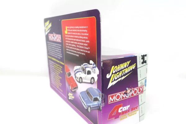 Product Image and Link for Johnny Lightning Monopoly 4 Car Set 1:64 Scale