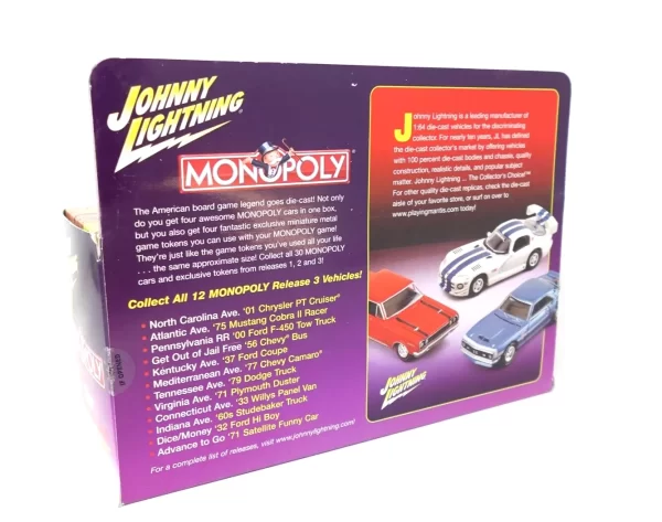 Product Image and Link for Johnny Lightning Monopoly 4 Car Set 1:64 Scale