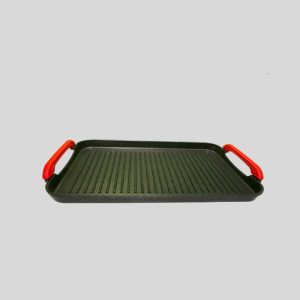 Product Image and Link for Ribbed Marble Double Griddle