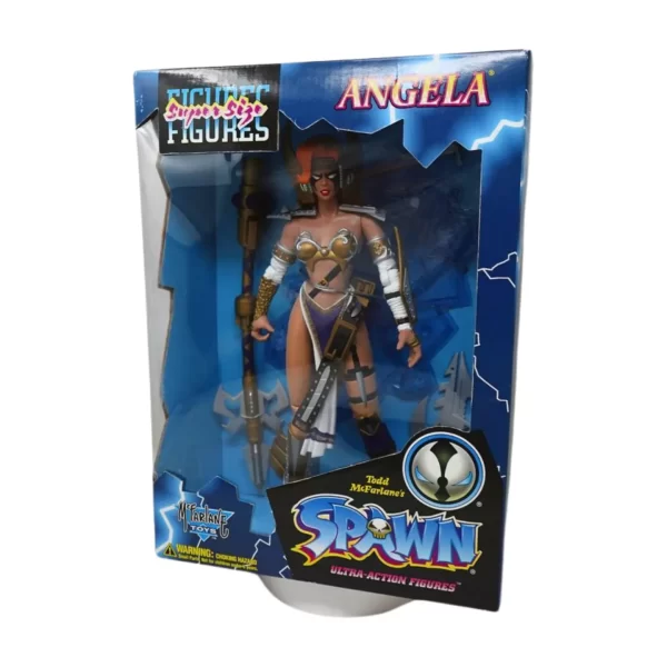 Product Image and Link for Spawn Super Size Figures Angela 1996 Vintage