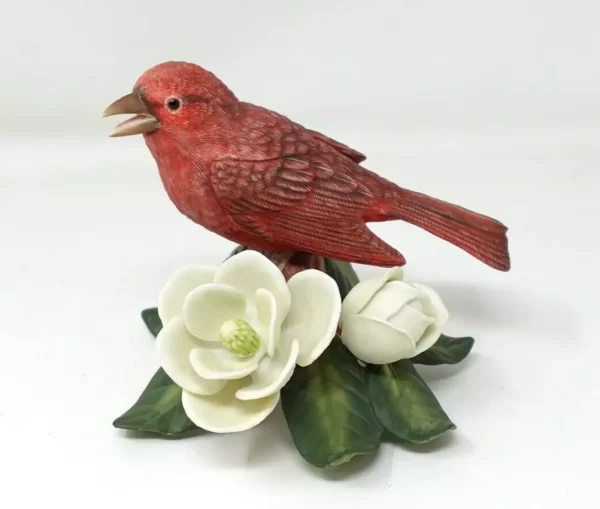 Product Image and Link for Lenox Fine Porcelain Summer Tanager 1996