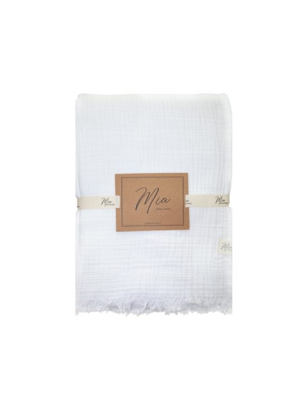 Product Image and Link for Mia Blanket – Ivory