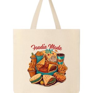 Product Image and Link for FOODIE MODE ON EVERYDAY CANVAS TOTE