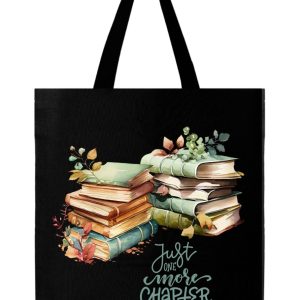 Product Image and Link for JUST ONE MORE CHAPTER EVERYDAY CANVAS TOTE