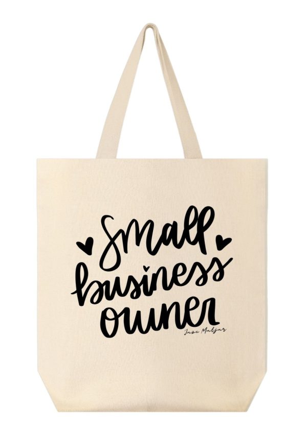 Product Image and Link for SMALL BUSINESS OWNER EVERYDAY CANVAS TOTE